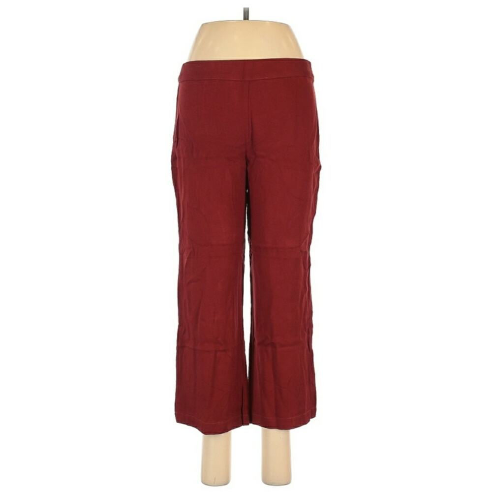 ELLA MOSS Stella high waist culottes cropped pants in henna Size 8 NEW